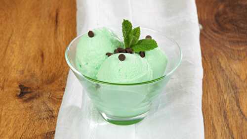 Glace à la menthe avec Thermomix