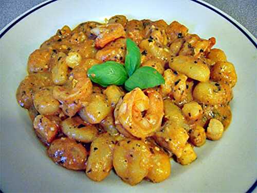 Gnocchi aux fruits de mer