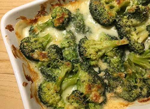 Gratin de Brocoli à la Béchamel Légère