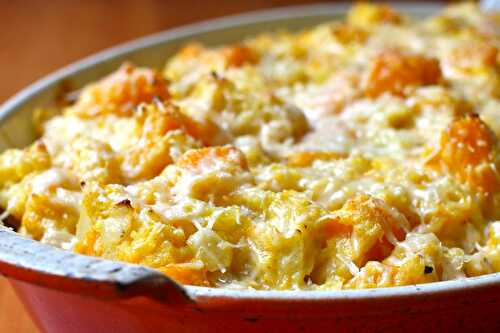 Gratin de Butternut au Curry