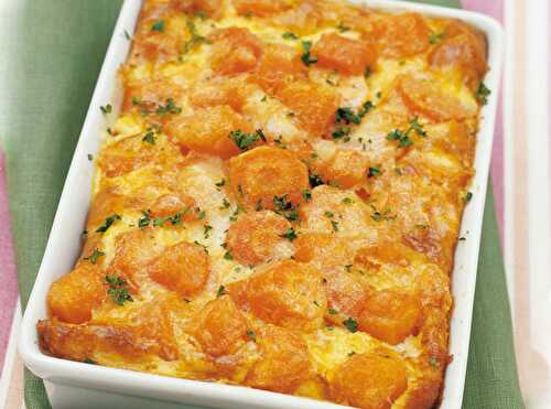 Gratin de carottes léger