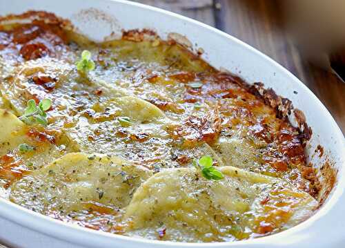 Gratin de Pommes de Terre aux Herbes de Provence