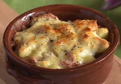 Gratin des Gnocchis au Jambon