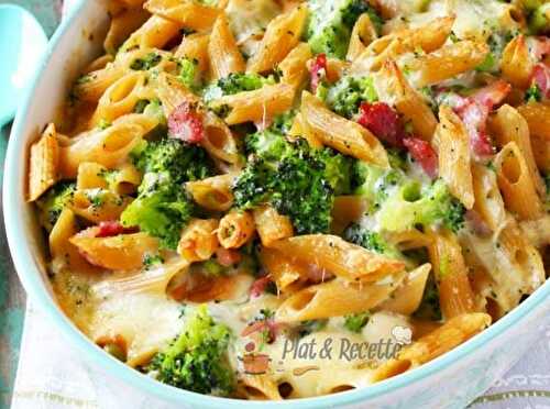Gratin Léger de Pâtes au Brocoli