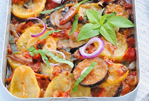 Gratin Ratatouille Léger et Facile