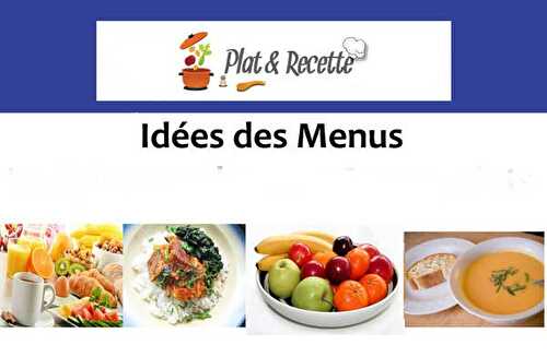 Idées des Menus de 27 points