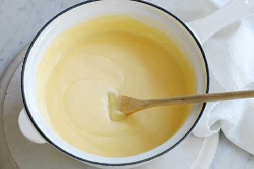 La crème pâtissière avec Thermomix - Plat et Recette