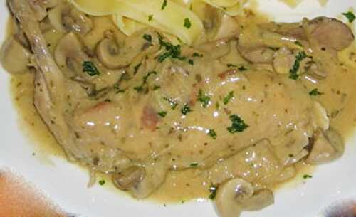 Lapin à la Moutarde et Champignons