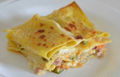 Lasagnes légères aux légumes