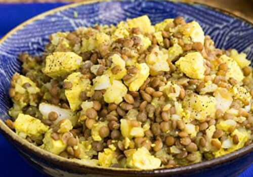 Lentilles au Curry