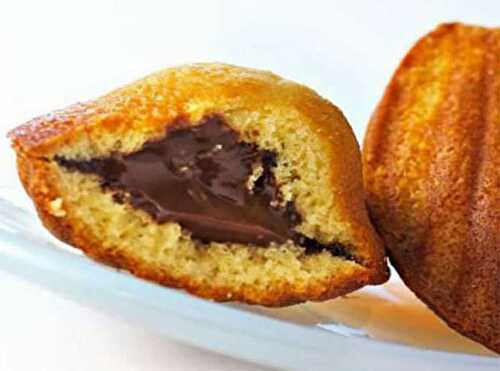 Madeleines au nutella avec Thermomix