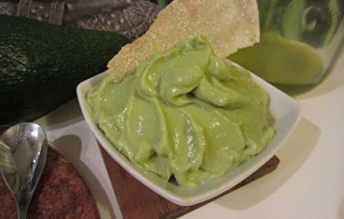 Mayonnaise d'avocat avec Thermomix