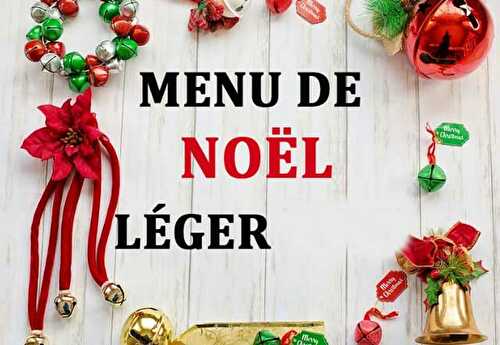 Menu de Noël Léger