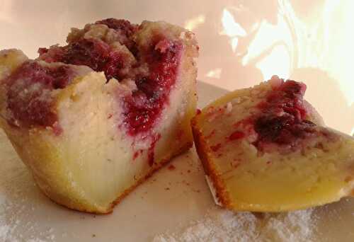 Mini-Clafoutis Légers aux Framboises