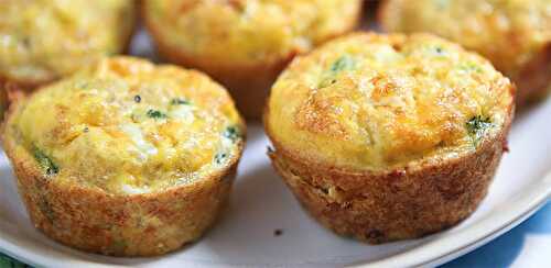 Muffins au brocoli - Plat et Recette