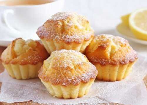 Muffins au Citron et Fromage Blanc
