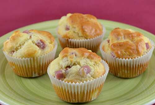 Muffins au Jambon et Kiri - Plat et Recette
