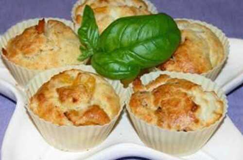 Muffins au Jambon et Olives Vertes - Plat et Recette
