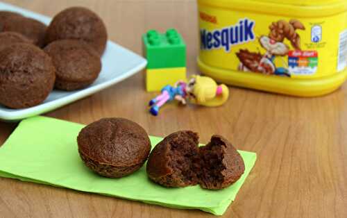 Muffins au Nesquik avec Thermomix