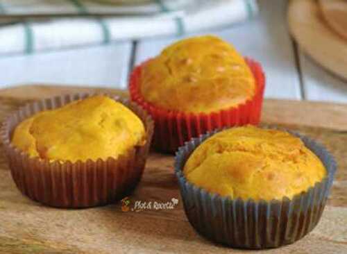 Muffins au Potiron et Lardons