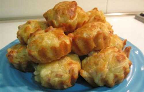 Muffins Légers au Jambon et Oignons - Plat et Recette