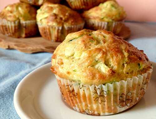 Muffins Légers au Thon et aux Courgettes