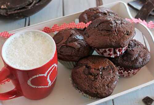 Muffins Légers aux Doubles Chocolats