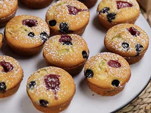 Muffins Légers aux Fruits Rouges