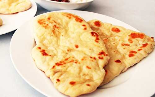 Naan ou pain indien avec Thermomix