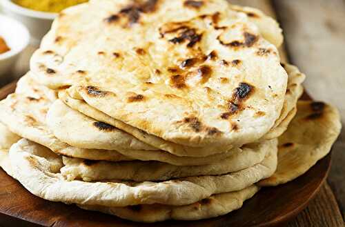 Naans Légers au Fromage Blanc