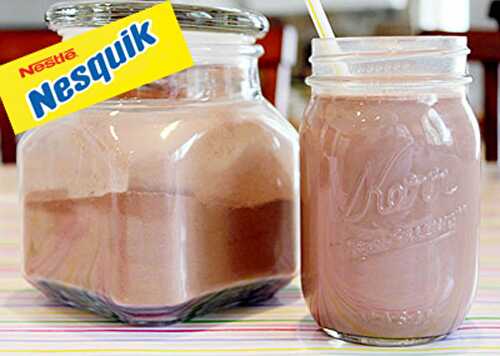 Nesquik fait maison avec Thermomix