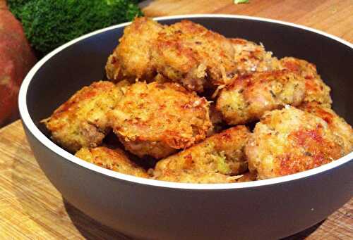 Nuggets de poulet au brocoli ( au four ) - Plat et Recette