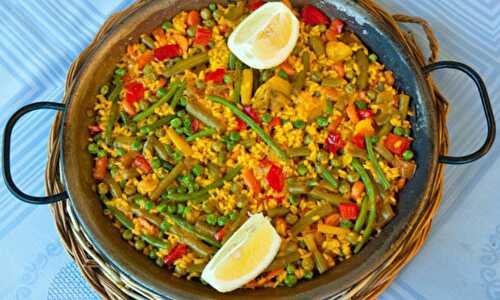 Paella aux légumes