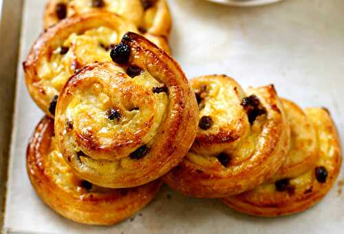 Pains aux raisins avec Thermomix