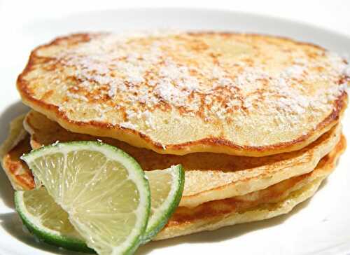 Pancakes à la Noix de Coco et Citron au Thermomix