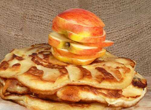 Pancakes aux Pommes - Plat et Recette