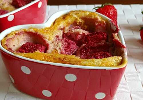 Petit Clafoutis aux Fraises