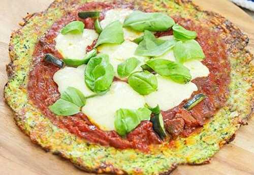 Pizza à la Pâte aux Courgettes