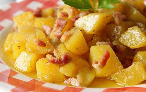 Poêlée de Pomme de Terre aux Lardons