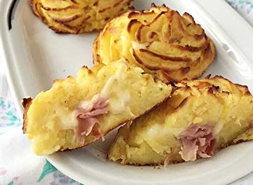 Pommes Duchesse Farcies au Jambon au Thermomix