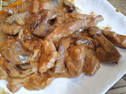 Poulet à la Sauce Forestière