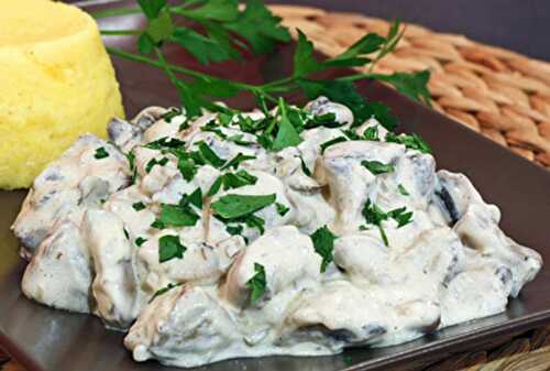 Poulet au Maroilles léger