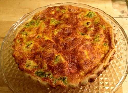 Quiche au Brocoli et aux Lardons