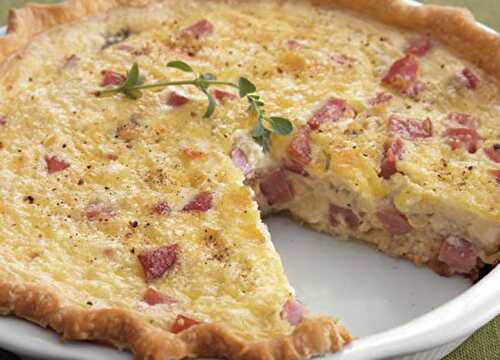 Quiche au Jambon et Boursin