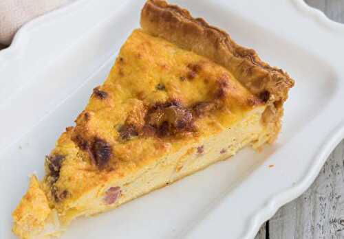 Quiche Légère aux Lardons