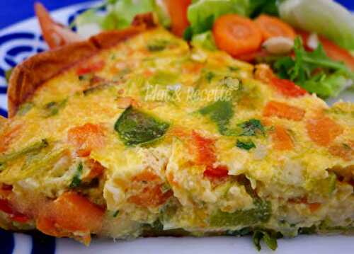 Quiche Légère aux Légumes