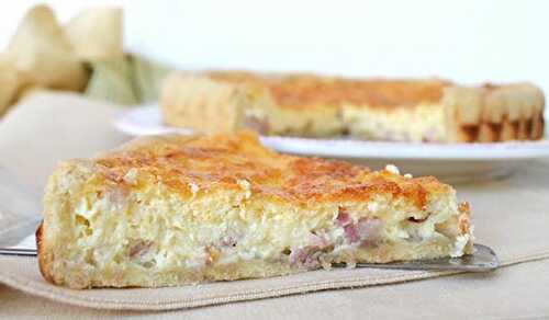 Quiche Lorraine Allégée