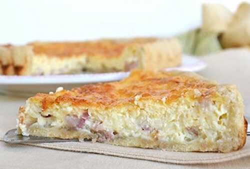 Quiche Lorraine Légère au Yaourt