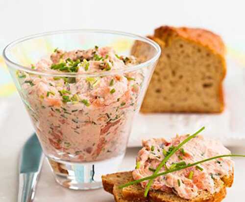 Rillettes de saumon avec Thermomix