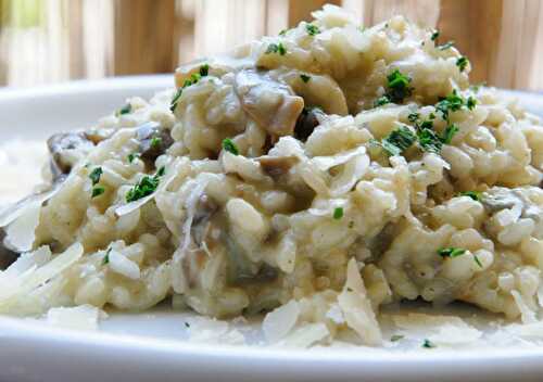 Risotto aux Champignons au Thermomix